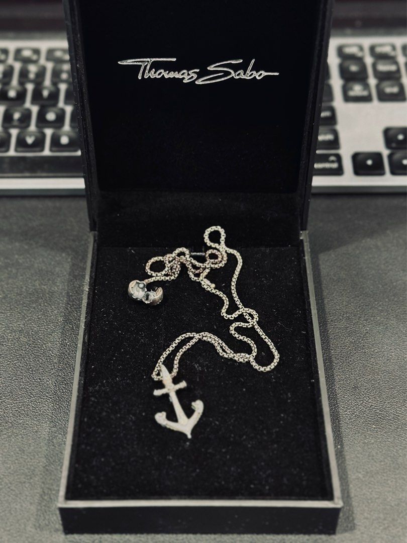 Thomas Sabo Heart Locket Silver Necklace 42 Cm Adjustable Small Rose Gold  Heart | eBay