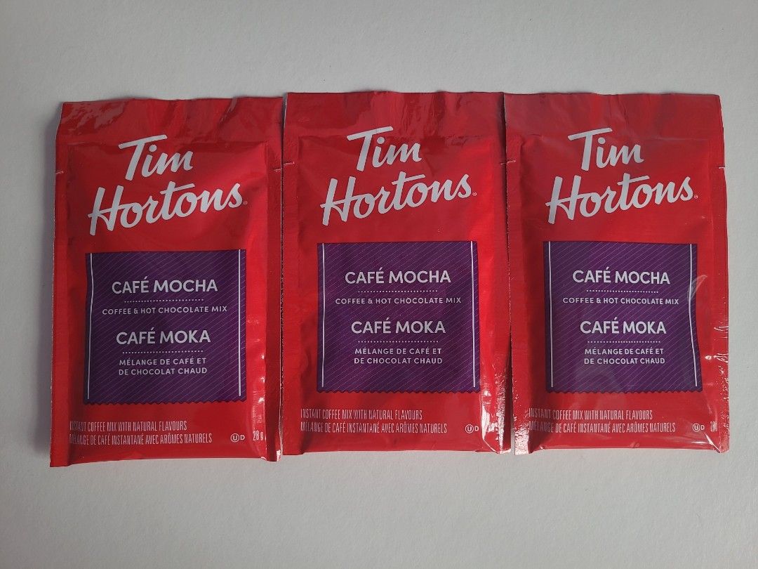 Tim Hortons Cafe Mocha, Food & Drinks, Beverages on Carousell