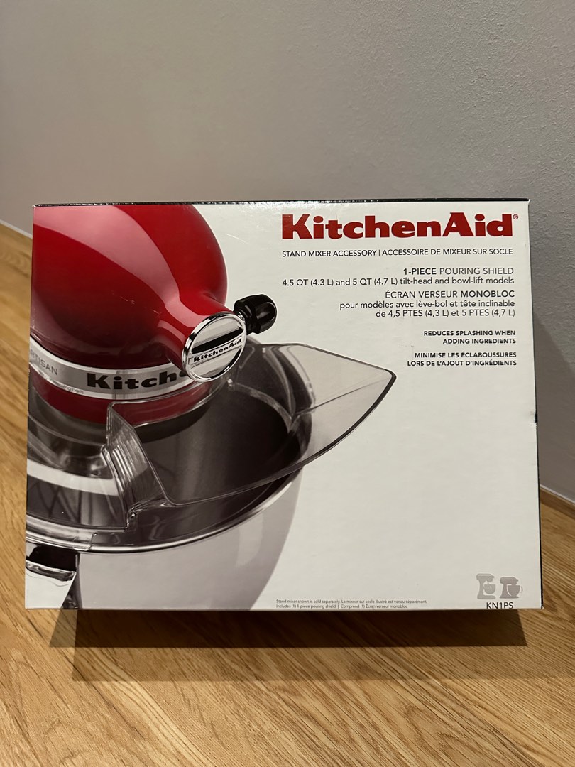 KitchenAid KN1PS Pouring Shield for Tilt & Lift Stand Mixers