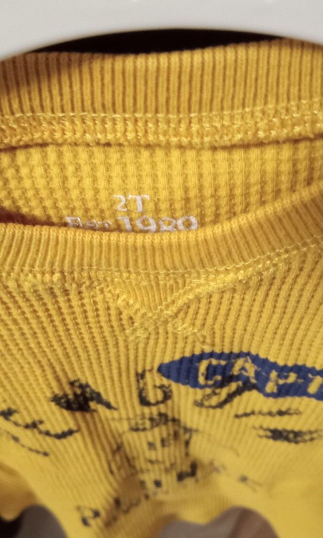 Toddler top (Category: Babies & Kids Fashion) located in Las Pinas. Submitted by lynnsite (Listing ID 1246081576, Image 2). Description: Children's Place mustard long sleeves.