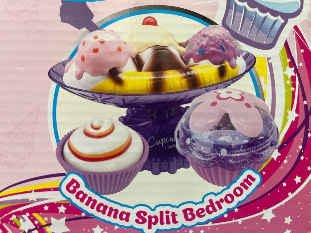 Cupcake surprise banana split cheap