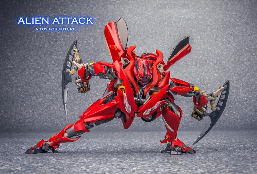Transformers Alien Attack STF01 Firage 電影版 法拉利 Dino (Transformer