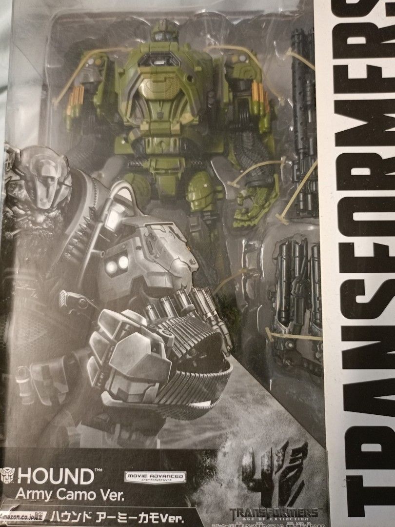 transformers AOE Hound army camo, Hobbies & Toys, Toys & Games on Carousell