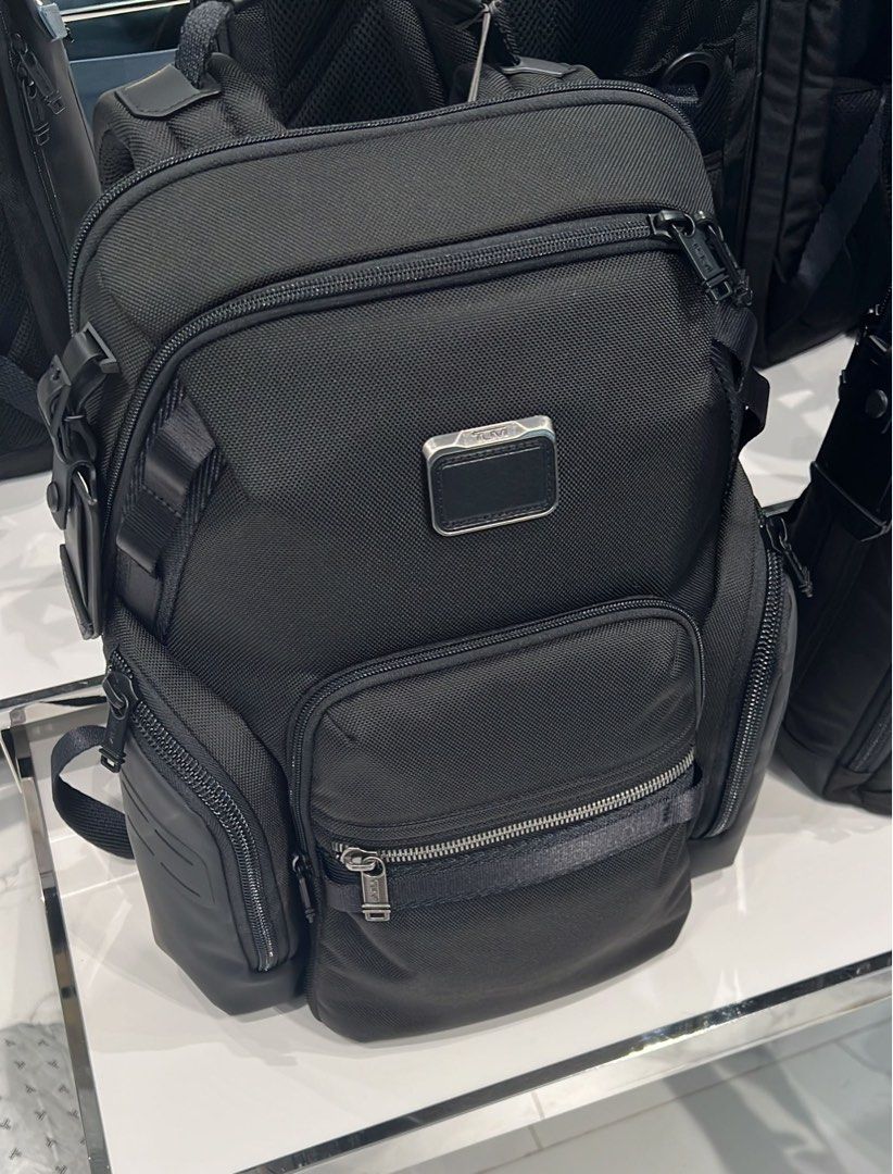 Tumi Alpha Bravo Navigation Backpack (Authentic), Men's Fashion, Bags ...