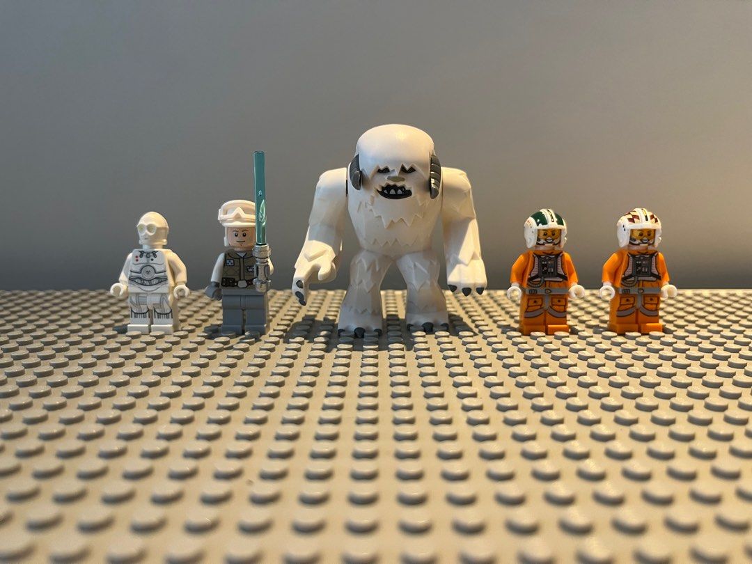 UCS 75098 Assault on Hoth minifigures 人仔- Luke Skywalker, K-3PO