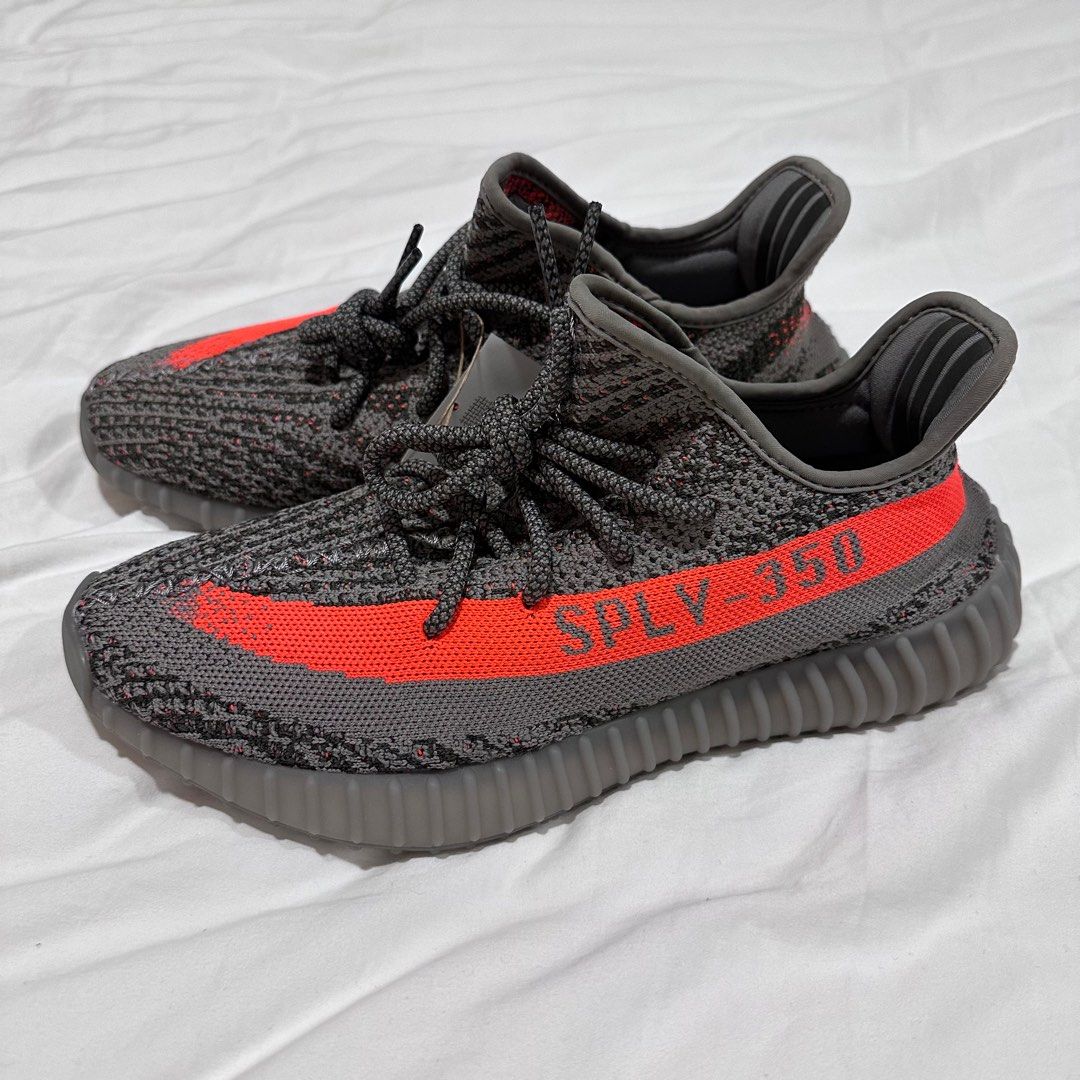 US8.5 Adidas Yeezy Boost V2 Beluga Reflective Men s Fashion Footwear Sneakers on Carousell