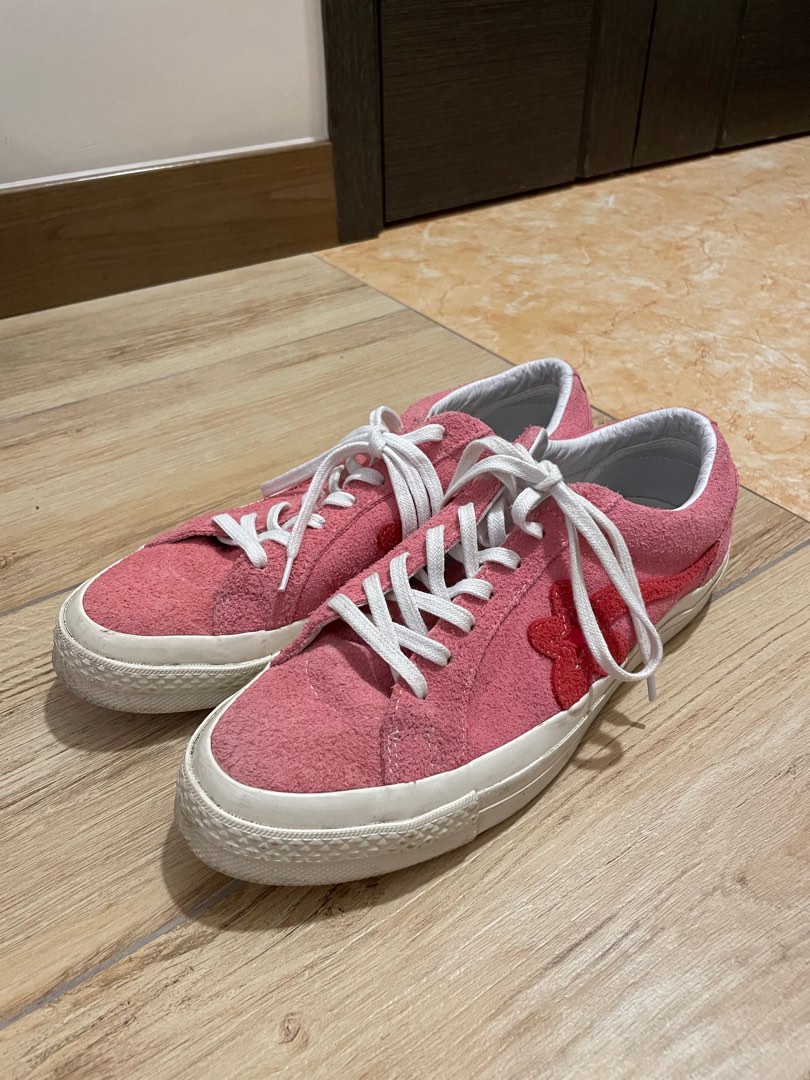Converse one star ox tyler the deals creator golf le fleur geranium pink