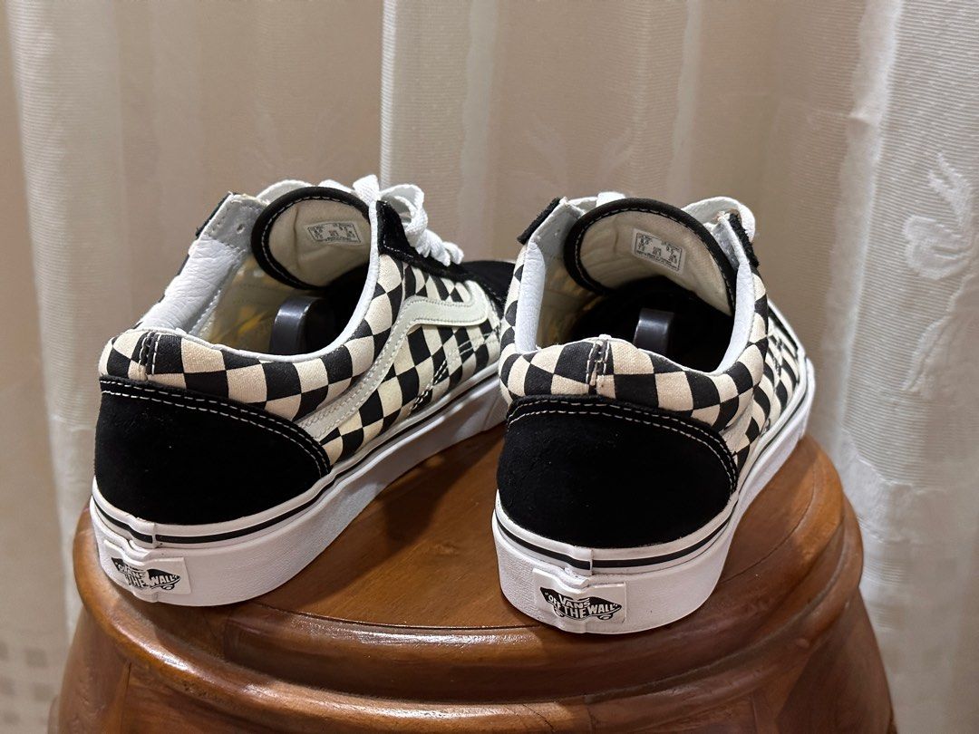 Vans Old Skool Checkered Men s Fashion Footwear Sneakers on