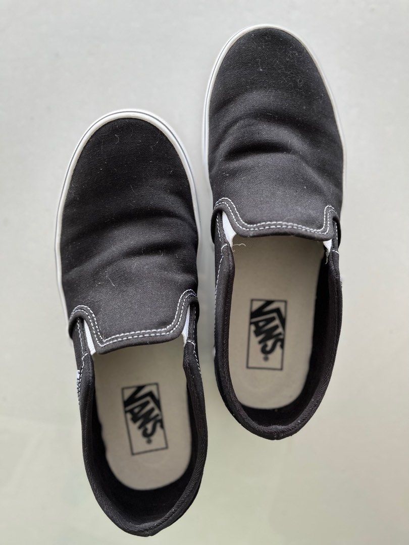 VANS original Girl Women s Fashion Footwear Loafers on Carousell