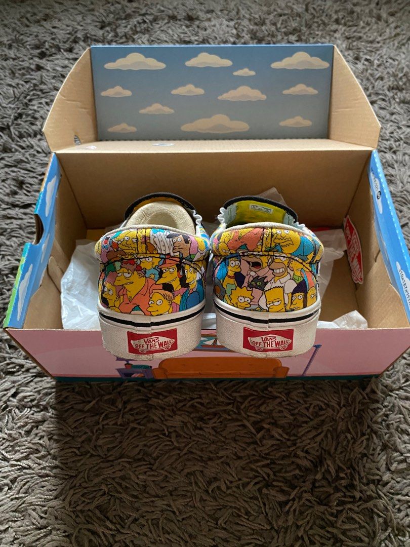 Chanclas store vans simpsons