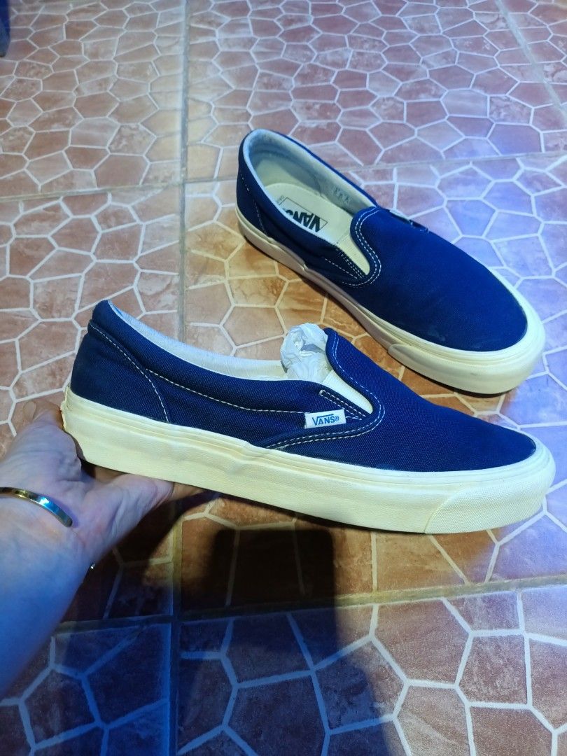 Vans slip discount on og peacoat