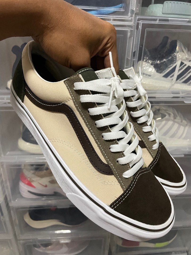 Vans colorblock velvet authentic sneaker store