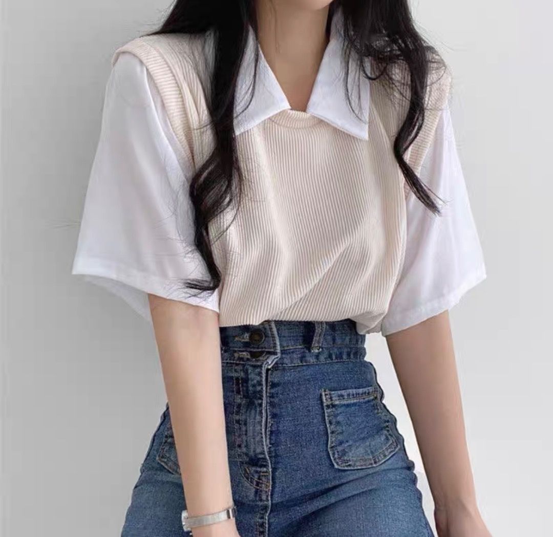 Cute tops, Women's Fashion, Tops, Other Tops on Carousell