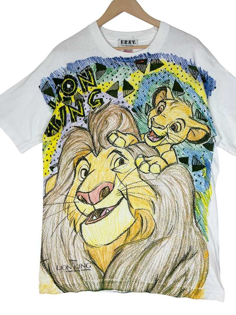 Vintage 90s Full Print Disney Lion King Movie Promo / Streetwear
