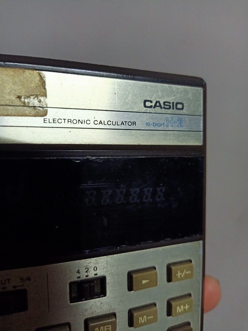 Vintage casio calculator electronic, Hobbies & Toys, Collectibles ...