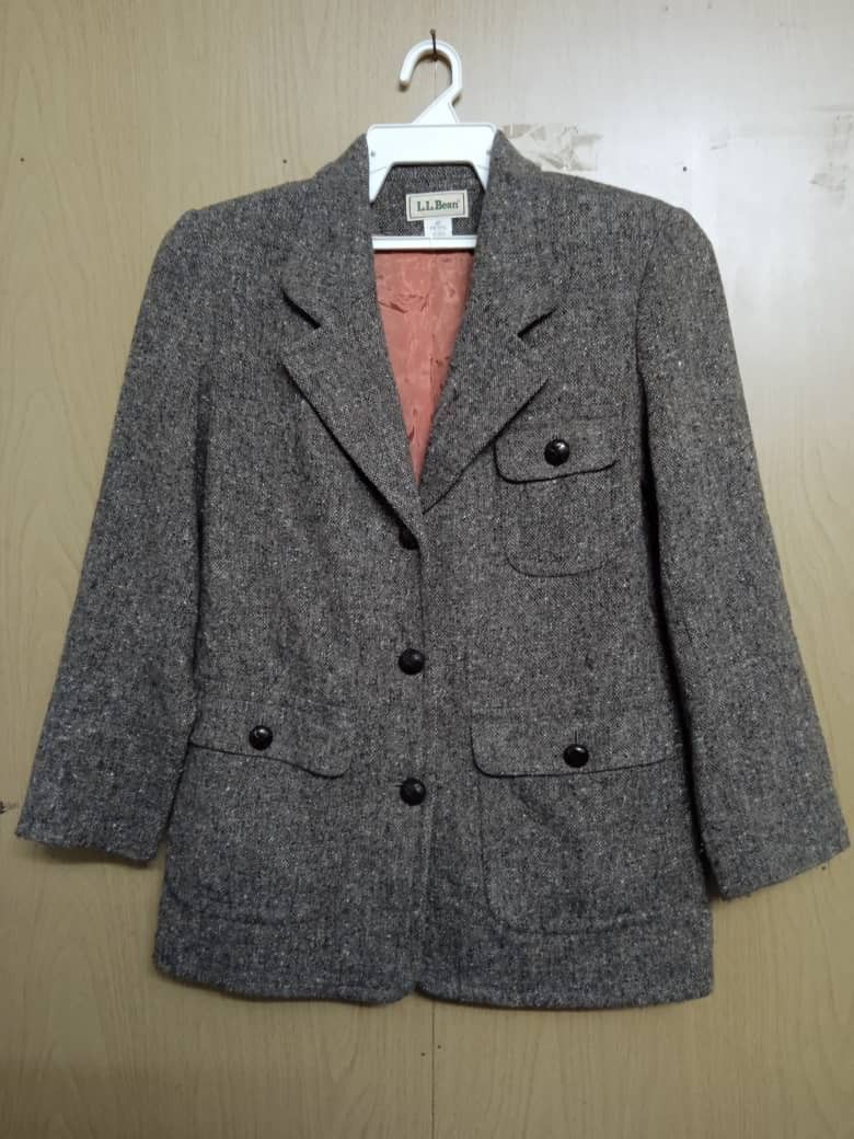 Vintage LL Bean Blazer Jacket Women s Fashion Coats Jackets and