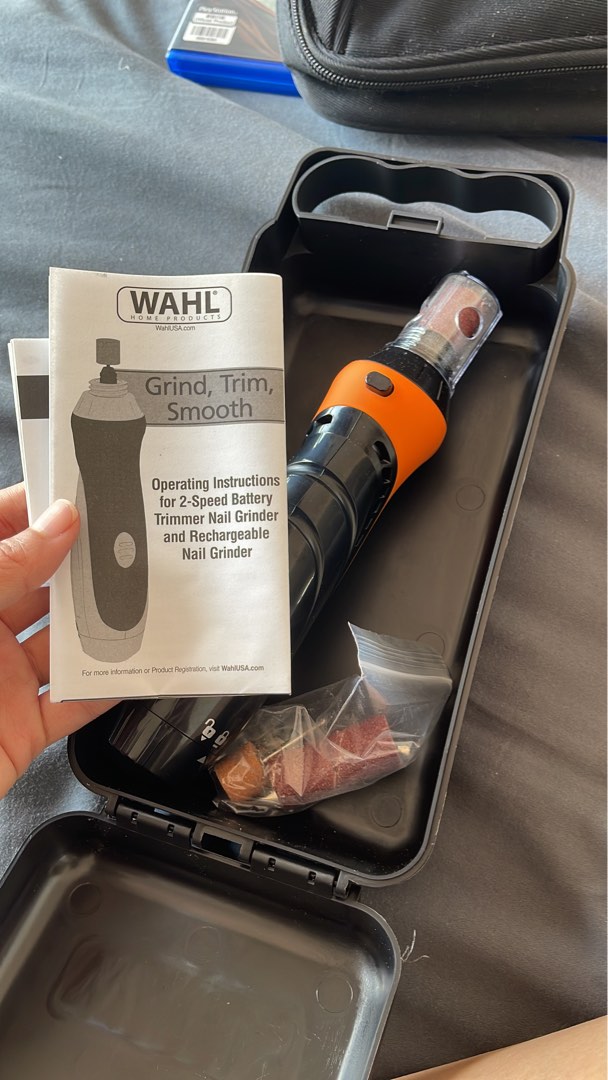 Wahl Electric Pet Nail Grinder Blue Suitable For Small And Large Dogs | eBay