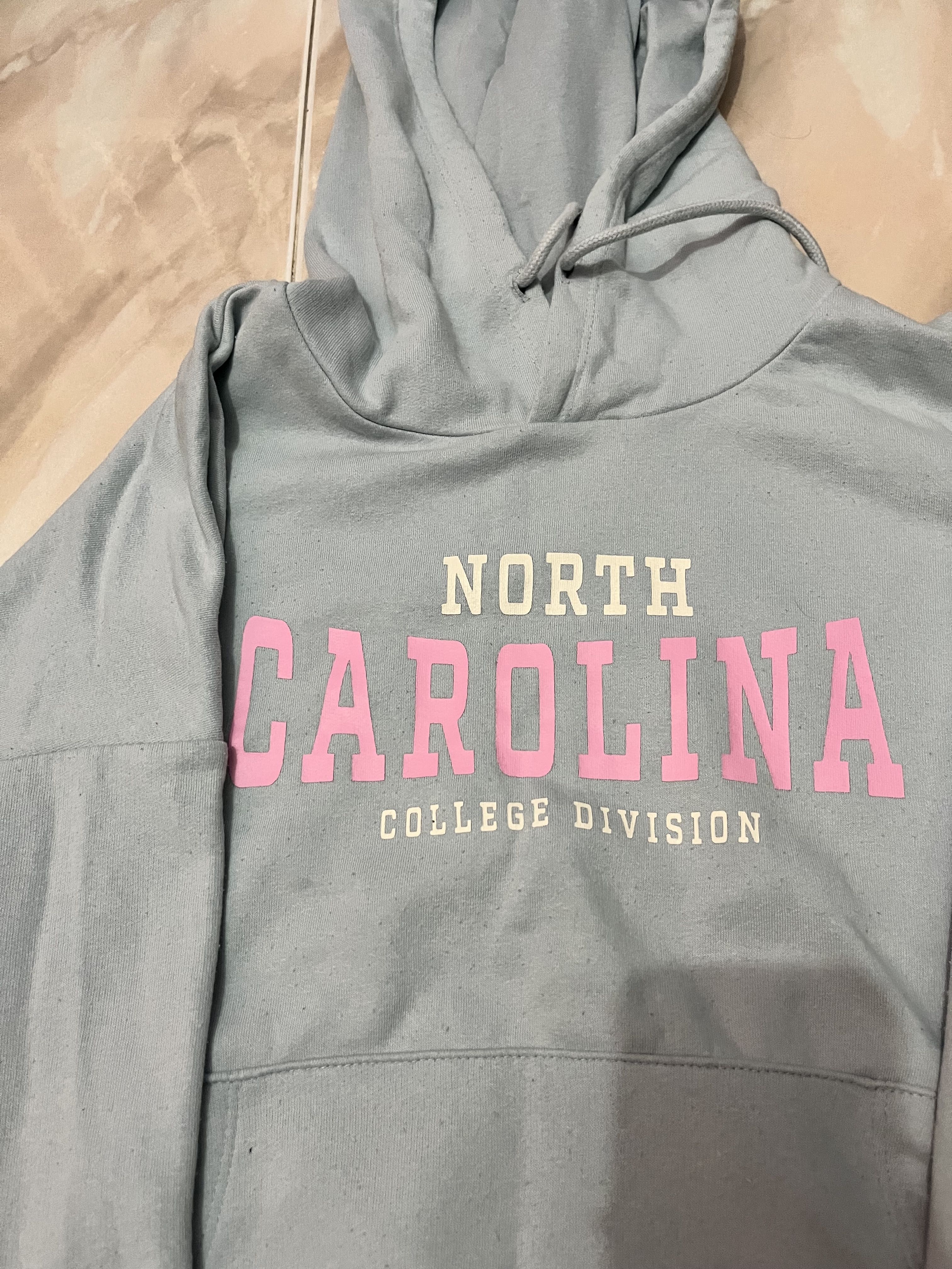 Washed blue sweatshirt best sale