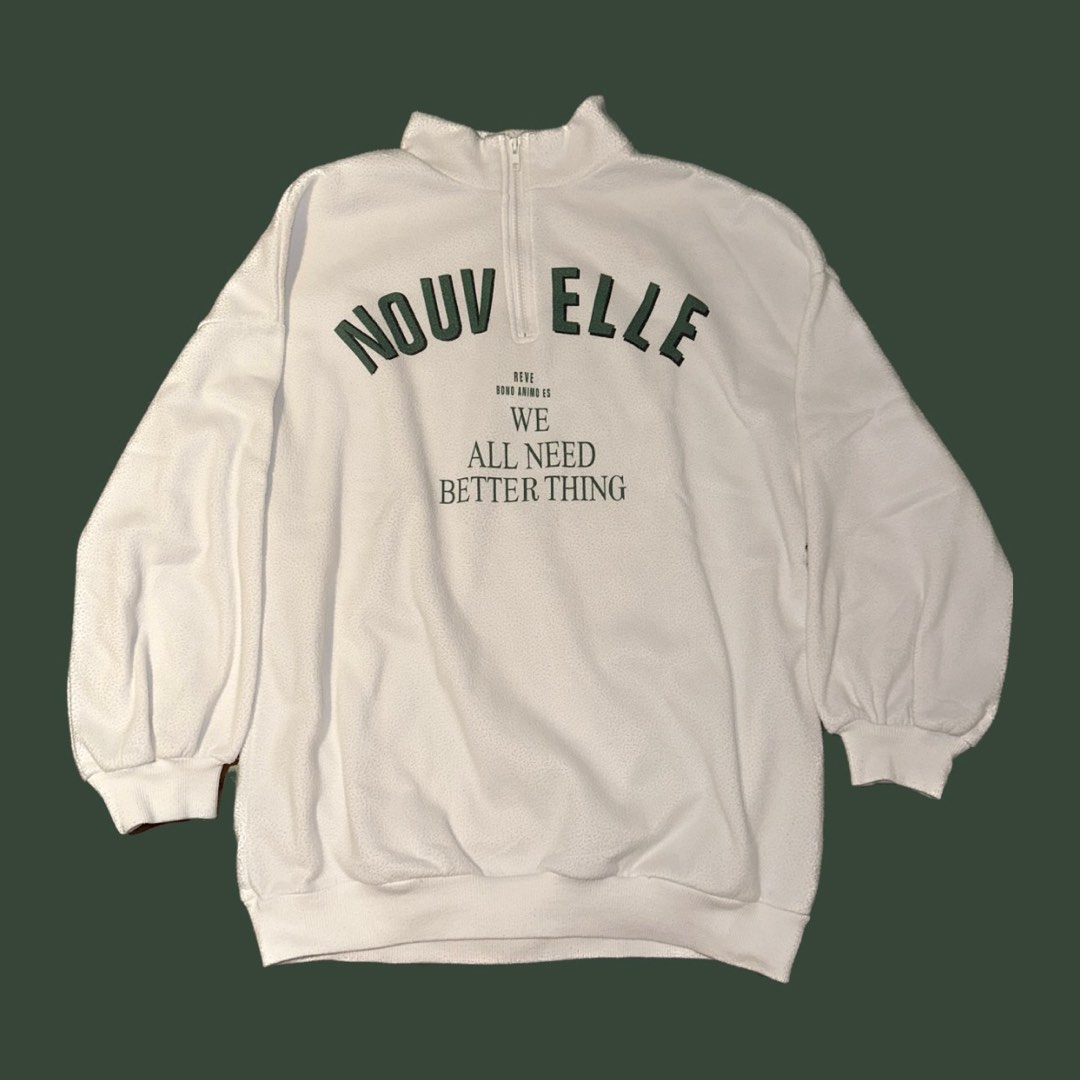 White mock turtleneck sale