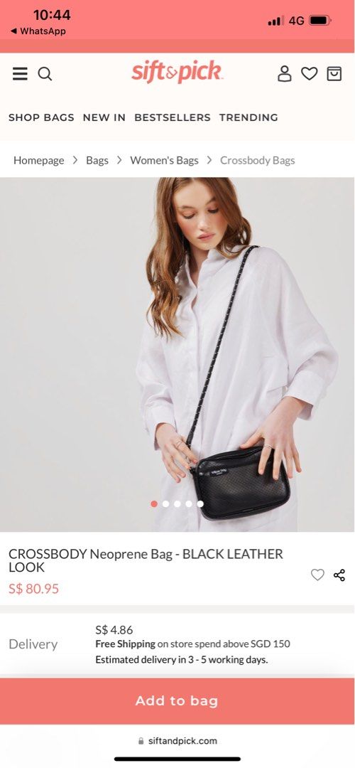 Willow Bay Australia Neoprene Bag Women s Fashion Bags Wallets