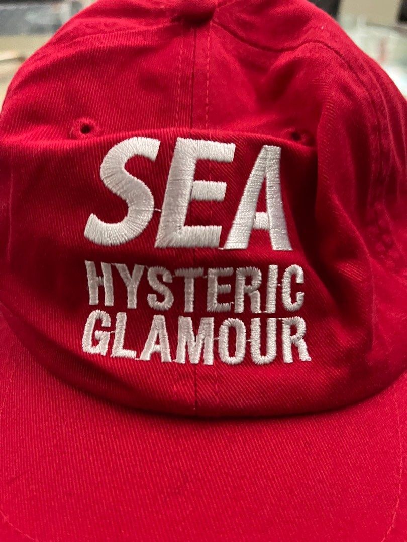 Wind and Sea x Hysteric dad cap supreme hat clot mdns, 名牌, 飾物