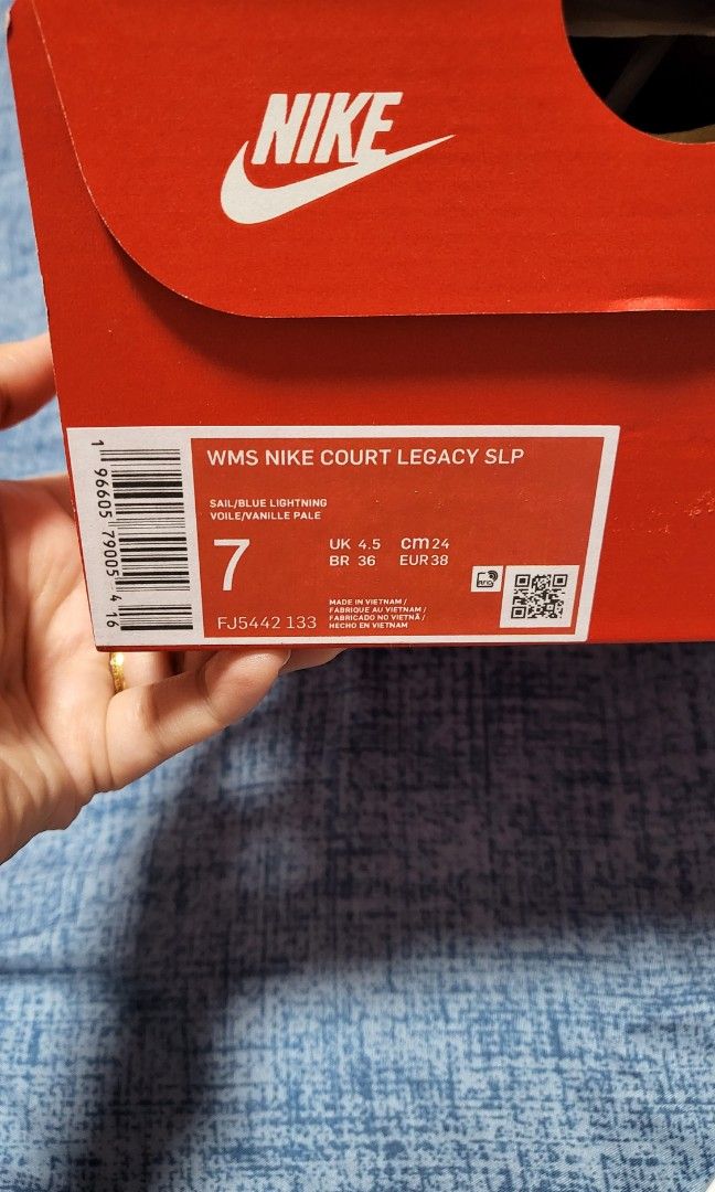 WMS NIKE COURT LEGACY SLP Luxury Sneakers Footwear on Carousell