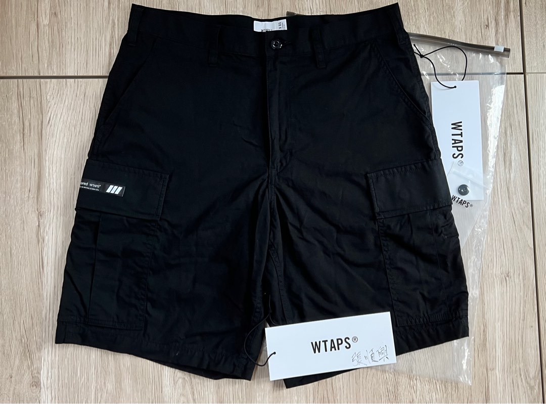 Wtaps shorts ripstop black 03, 男裝, 褲＆半截裙, 短褲- Carousell