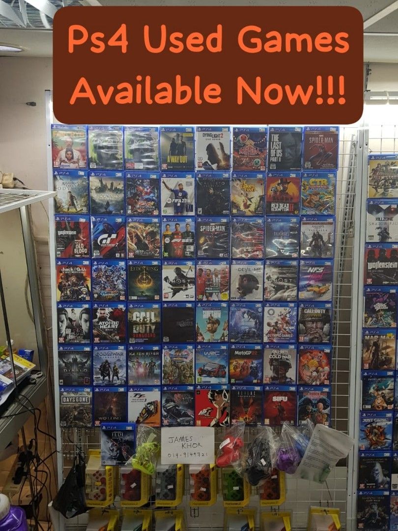 Ps4 used games near me outlet