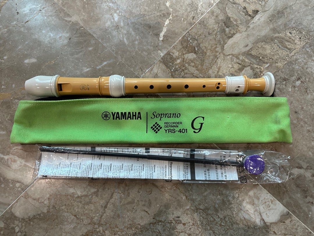 Yamaha Soprano Recorder (YRS401), Hobbies & Toys, Music & Media