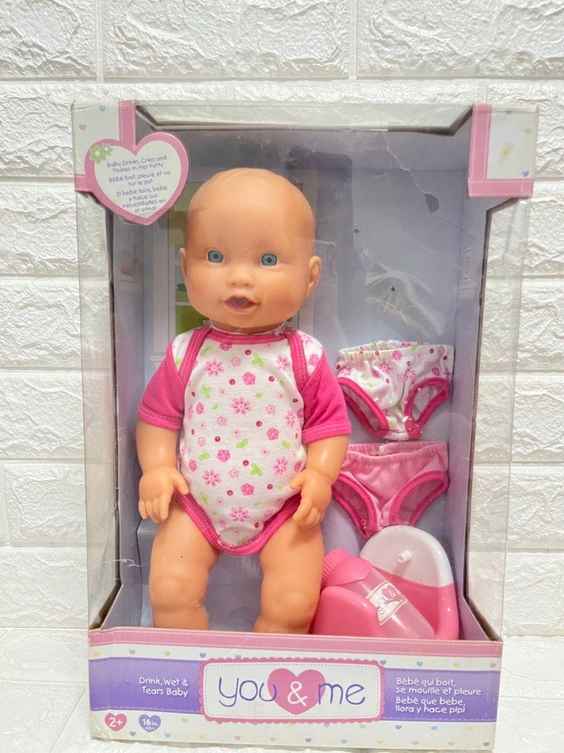 You and me outlet crying baby doll