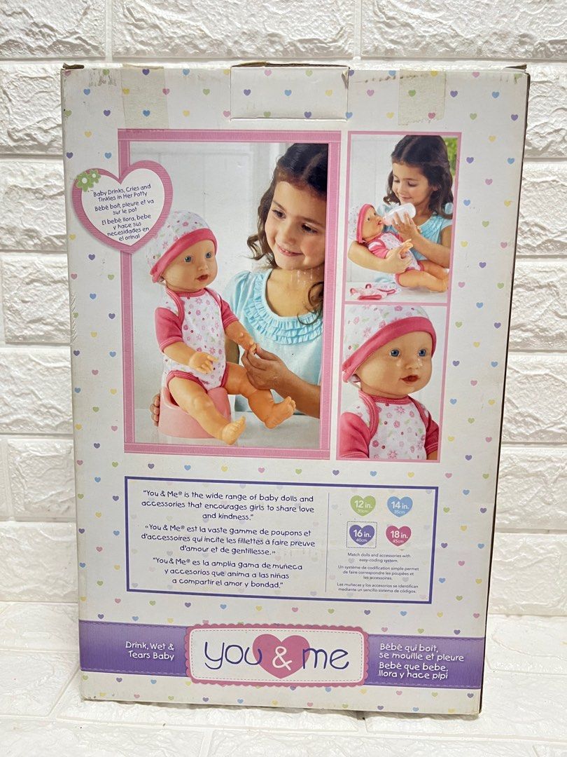 You and me crying baby doll store