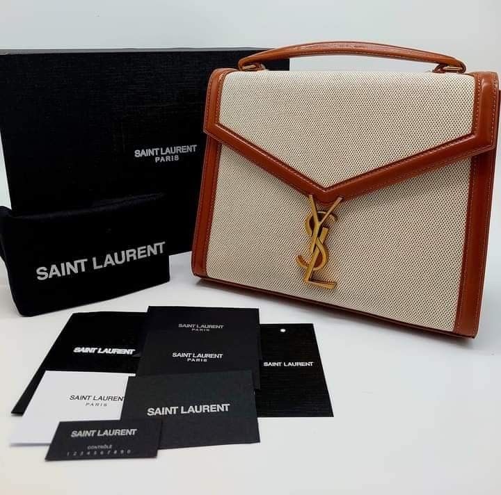 YSL Canvas Tote Bag, Luxury, Bags & Wallets on Carousell