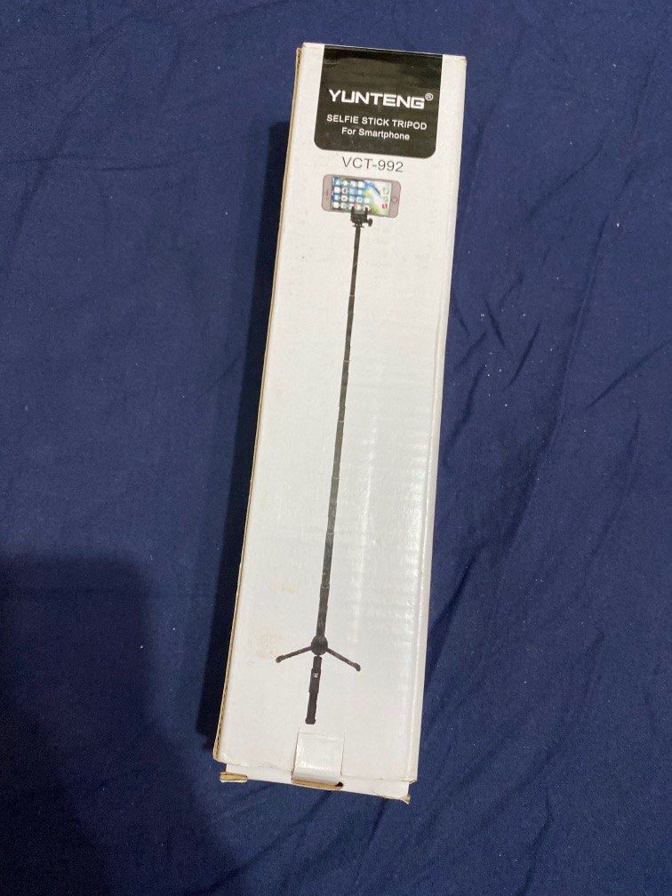 【雲騰】Yunteng VCT992 藍牙(手機/平板)自拍杆+三腳架 附手機夾 /收納袋, 相機攝影, 攝影配件, 腳架在旋轉拍賣
