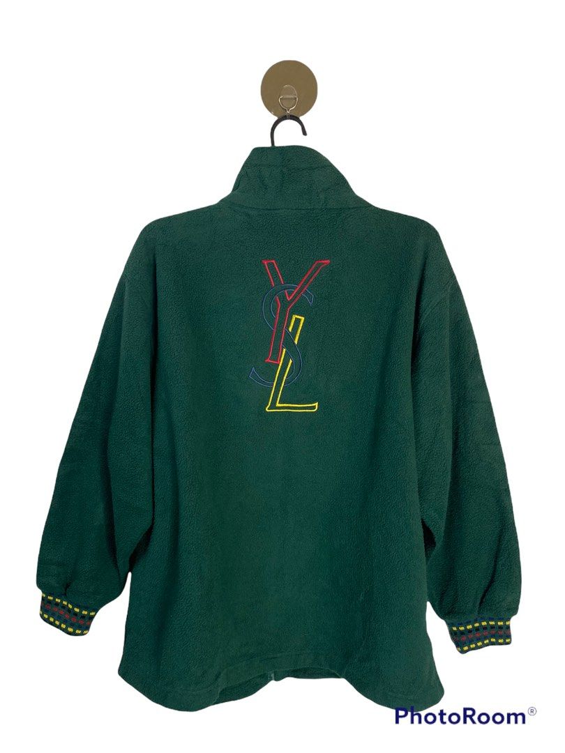 Ysl fleece hotsell jacket