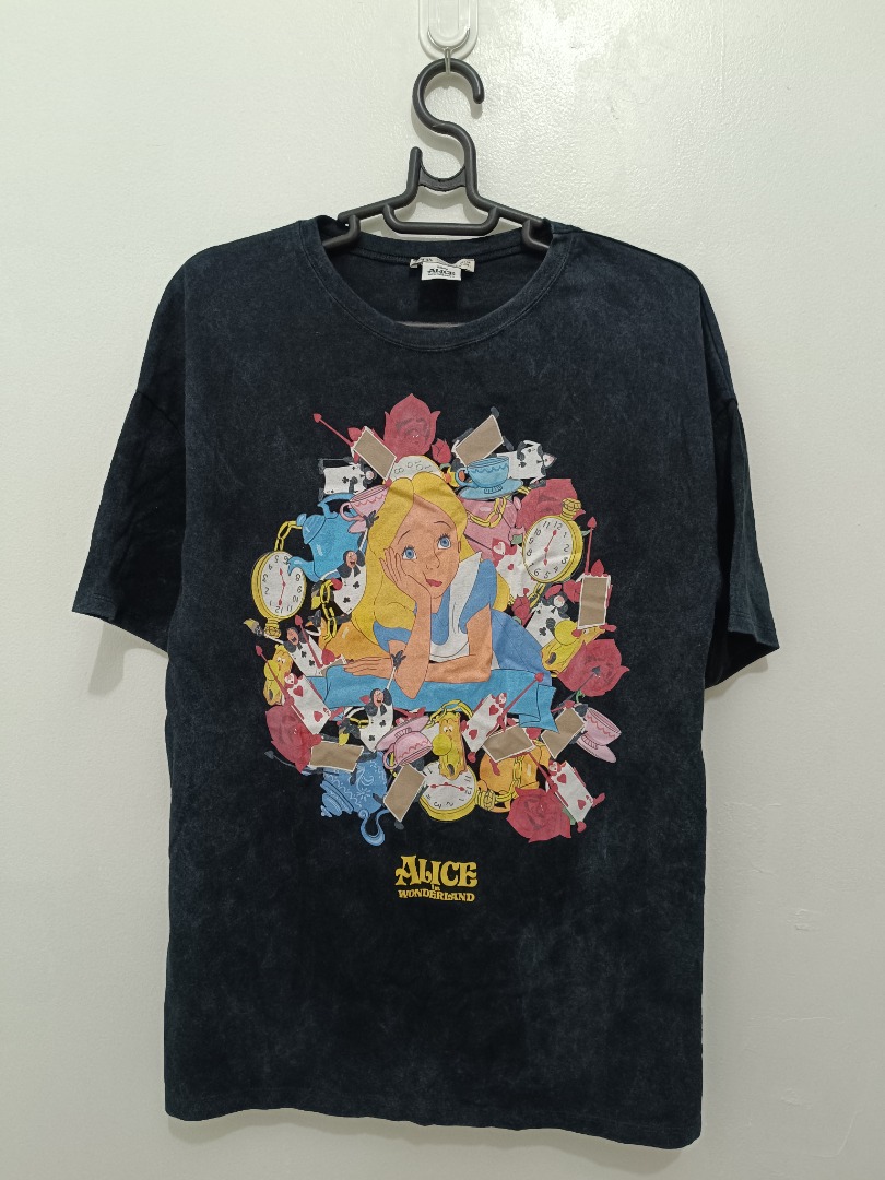 Tee shirt alice au pays des merveilles zara store