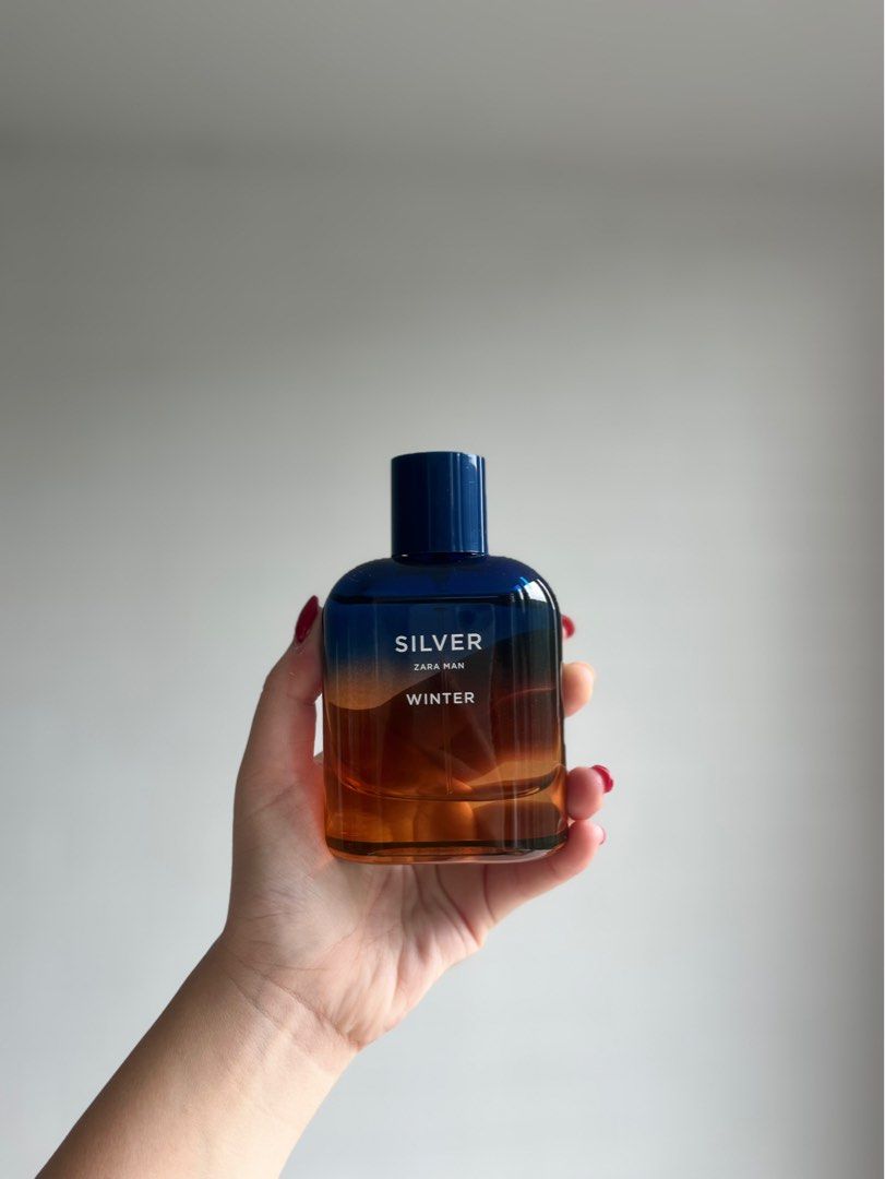 Zara man silver winter perfume on sale