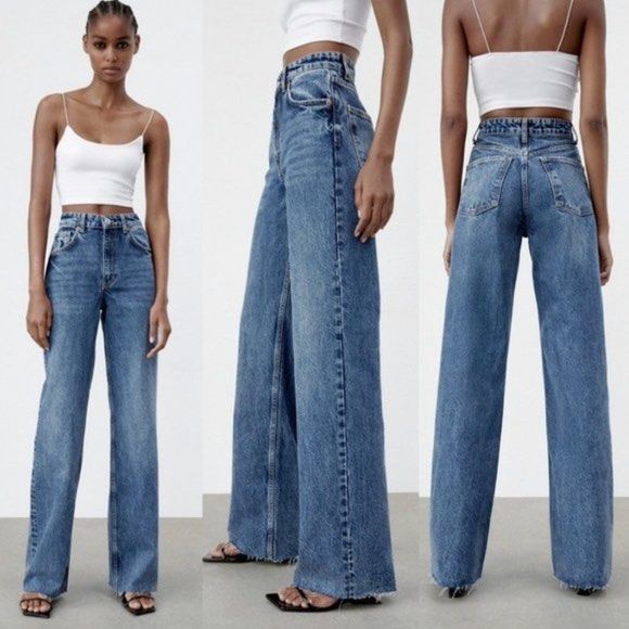 Zara Jeans Womens, Women's Fashion, Bottoms, Jeans & Leggings on Carousell