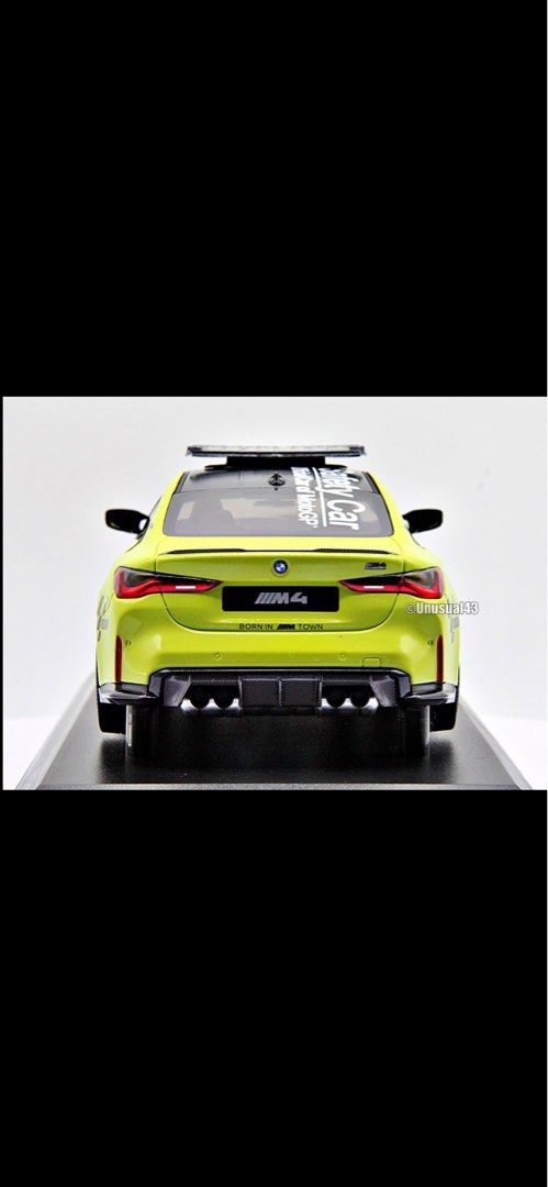 Minichamps 1/18 BMW M4 (G82) MotoGP Safety Car 2021 - Modèle Neuf
