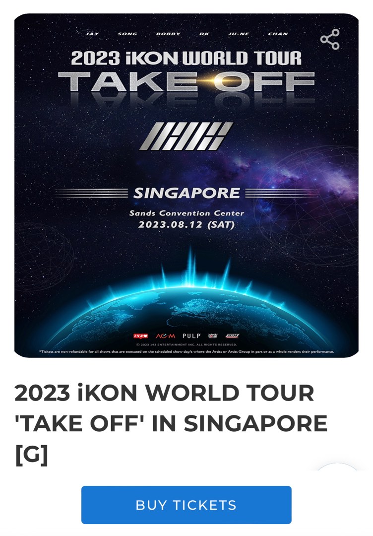 ikon take off tour singapore