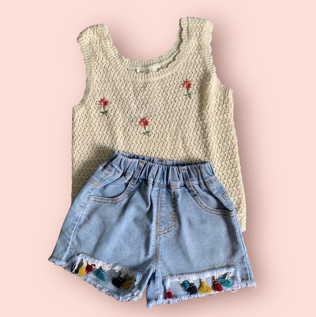 4 7 years old Girl clothes set Babies Kids Babies Kids
