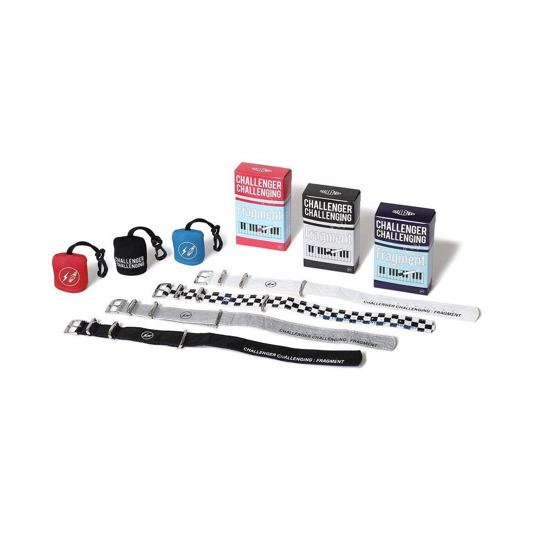 銀色錶帶challenger x fragment design WIPER CLOTH WATCH BELT frgmt