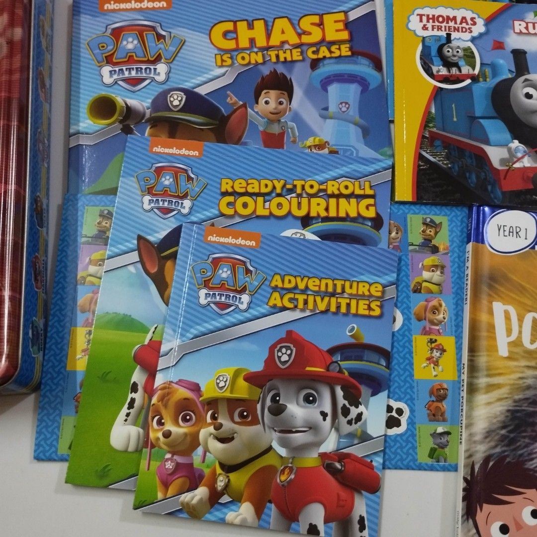 Activity set (Category: Children's Books) located in Caloocan City. Submitted by chonadura91470 (Listing ID 1246198612, Image 2). Description: take all paw patrol and Thomas and friends book.