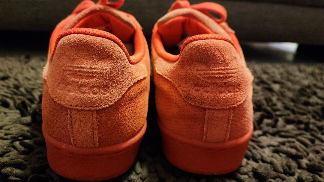 Adidas superstar red suede sales