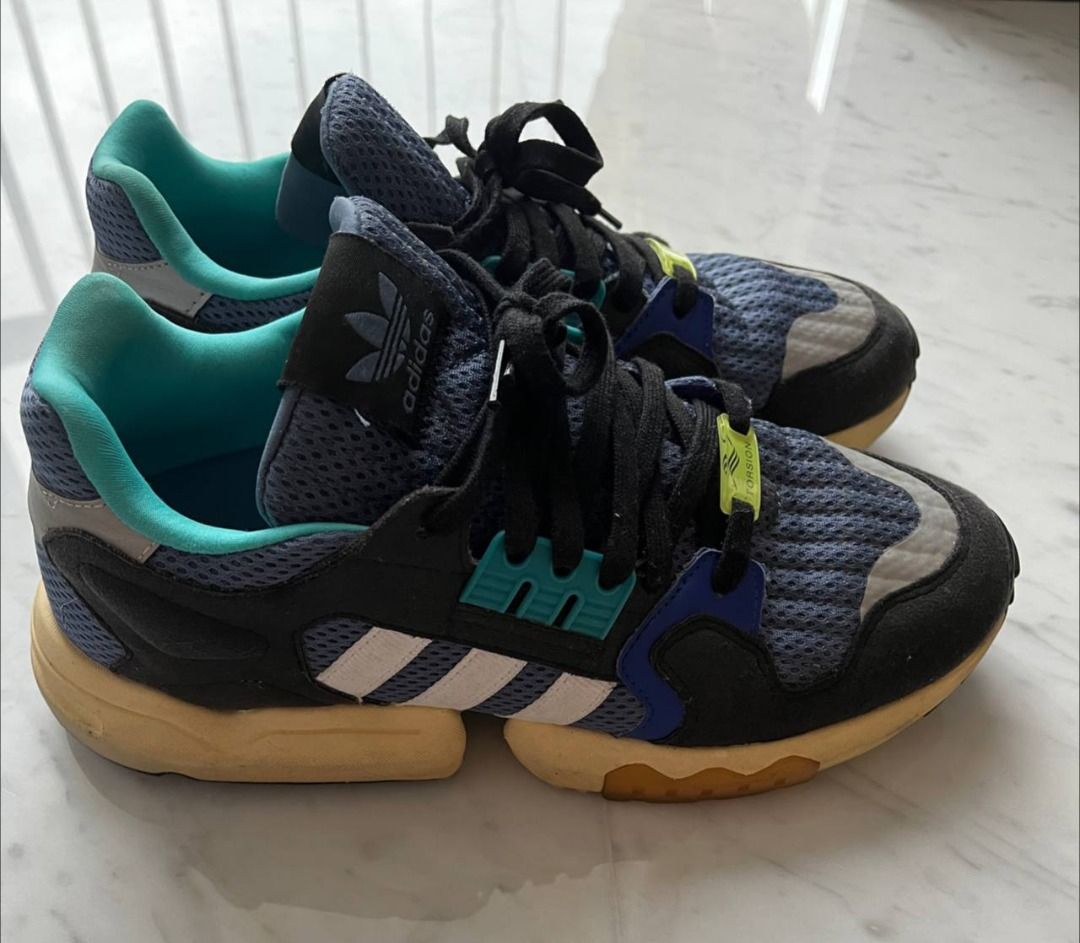 Adidas ZX Torsion Sneakers US9.5 Unique Colorway Men s Fashion