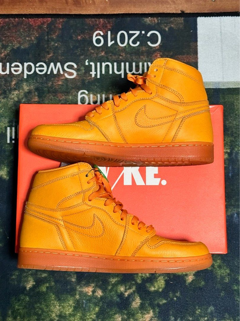 Gatorade online orange jordans