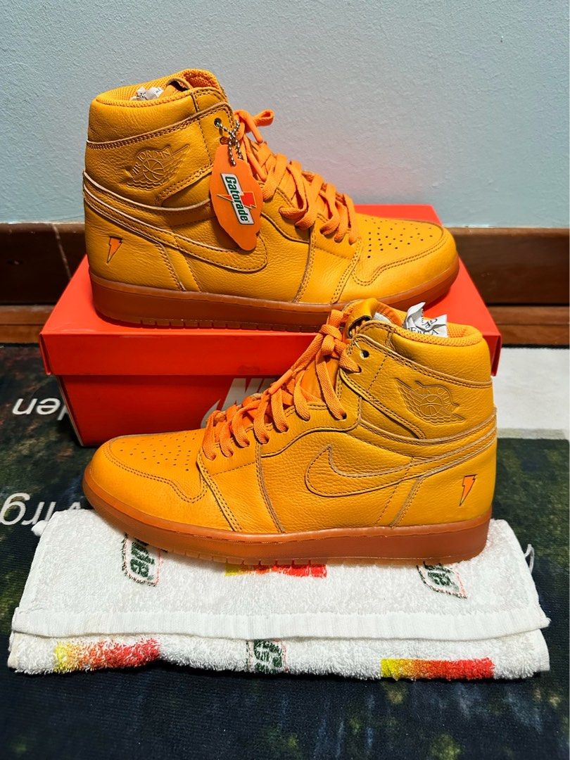 Jordan gatorade sales 1 orange