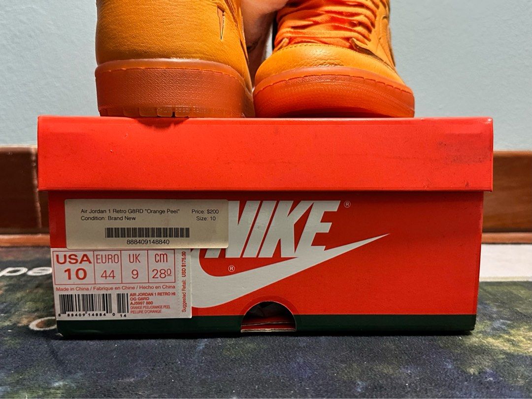 Gatorade air force 1 orange cheap