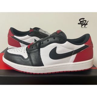 AIR JORDAN 1 RETRO LOW OG BLACK TOE 黑紅 男女鞋 CZ0858-106 CZ0790-106
