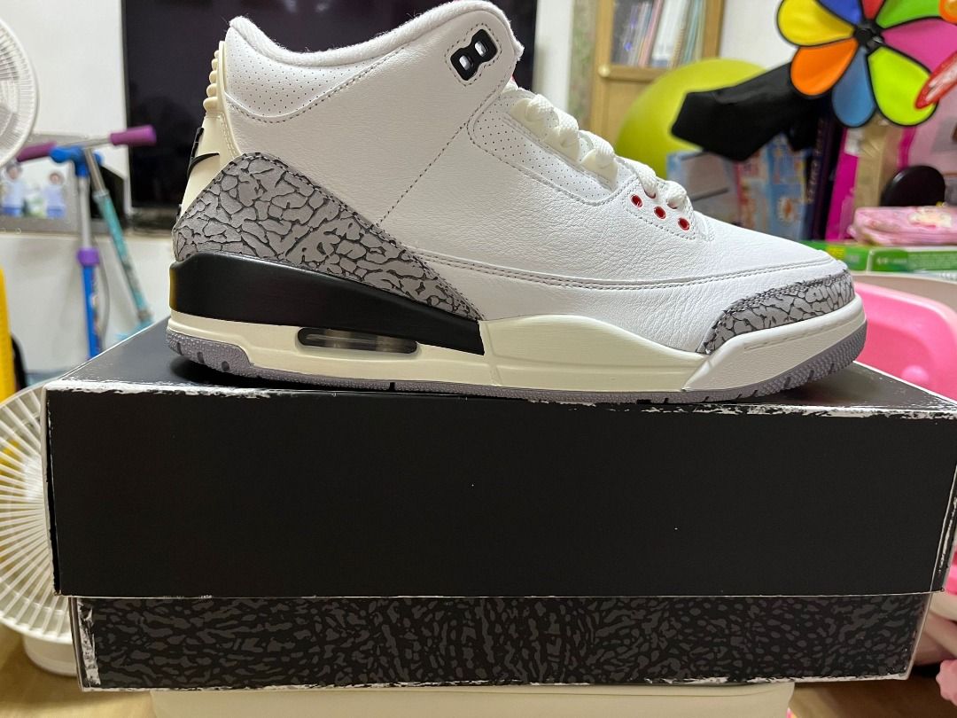 Air jordan 3 aj 3 White Cement Reimagined us11