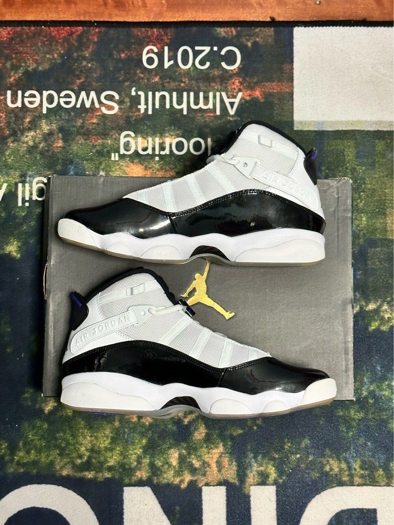 Air Jordan 6 Rings Concord 2018 Men s Fashion Footwear Sneakers